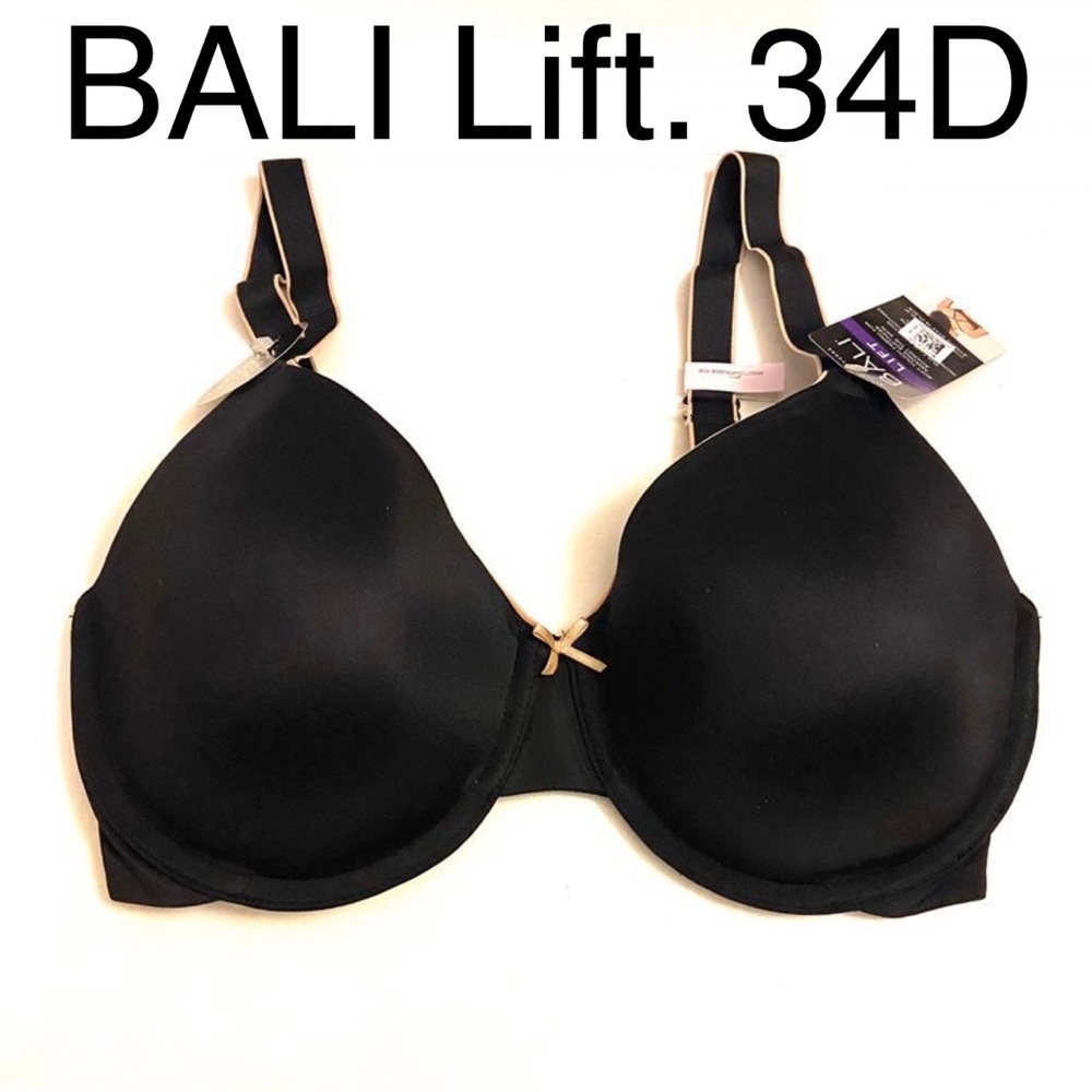 34D Bali Bra Nylon Lift Soft
